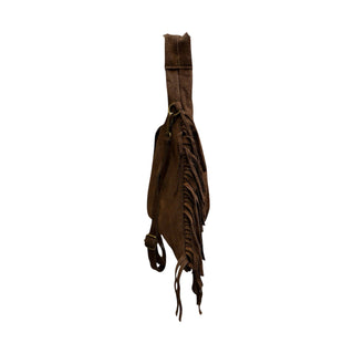 Marco Suede Fringe U-Shoulder Bag