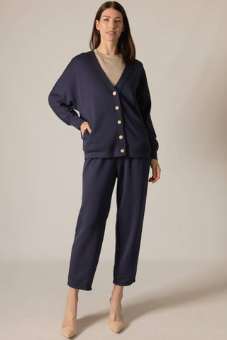 "Butter Modal" Pearl Button Cardigan