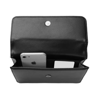 Jane 2-in-1 - Recycled Vegan Crossbody Bag - Black