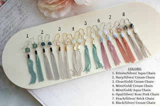 Chain Tassel Earrings