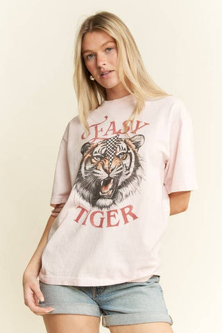 EASY TIGER GRAPHIC TOP