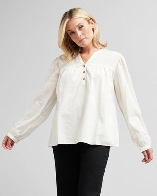 Olson Smocked Top