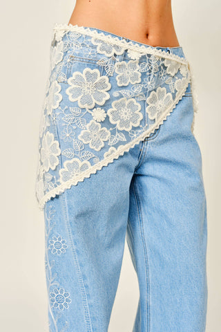 Lace Scarf Wrap