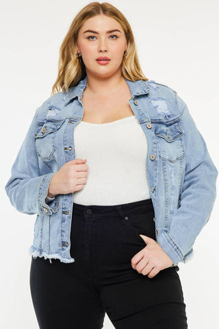 Light Wash Denim Jacket