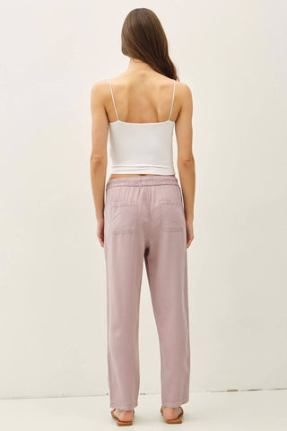 The Lara Tencel Ankle Crop Trouser