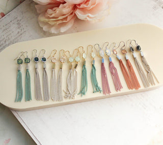 Chain Tassel Earrings