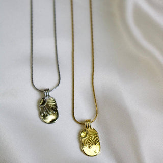 Soleil // Sun Pendant Necklace