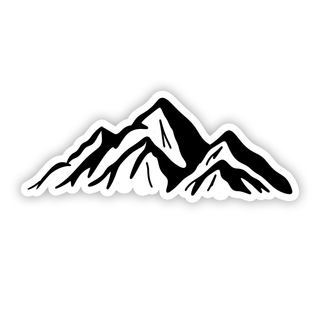 Mountain Waterproof Vinyl Sticker