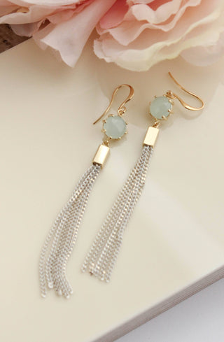 Chain Tassel Earrings