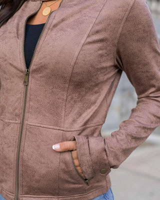 Leather Like Cafe Racer Jacket