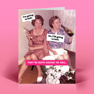 Going to Hell Everyday Card