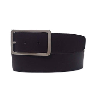 Lucille -Leather Belt with Rectangle Buckle