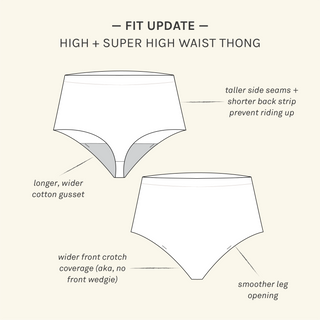 REVAMPED High Waist Thong