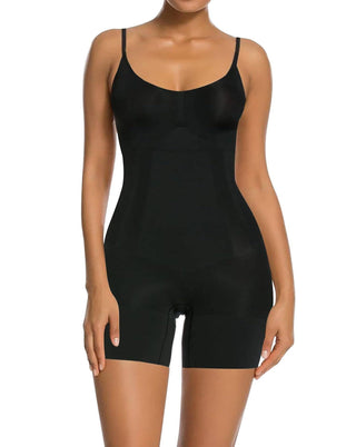 Mid-Thigh Bodysuit Seamless Shapewear