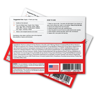 Hangover Plus Patch - Fast Recovery & Vitamin Support
