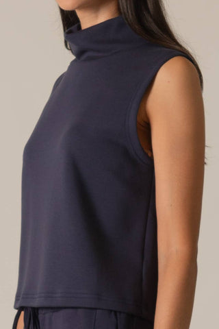 Butter Modal Cowl Neck Sleeveless Top