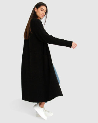 Born To Run Sustainable Sweater Coat