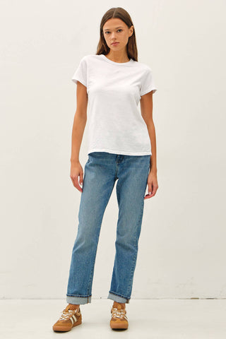 Cotton Slub Crew Tee