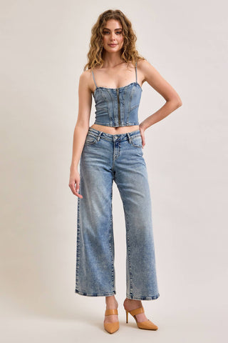 Nori - Ankle Wide Soft Wash
