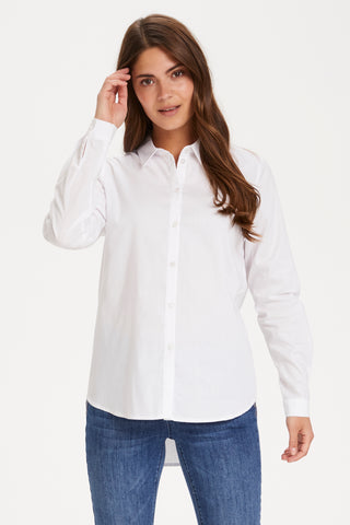 Scarlet Cotton Blend Shirt