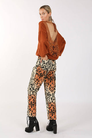 Leopard Printed Pants
