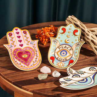 Hamsa Plate - Cheerful Spirit