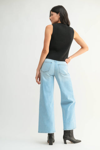 Light Wash Relaxed Vintage Straight Jean