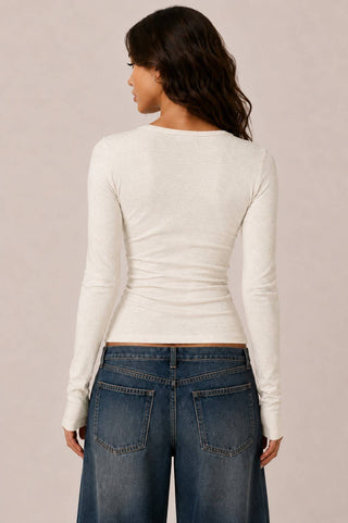 Long Sleeve Henley Layering