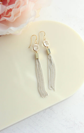 Chain Tassel Earrings