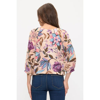 Seren Raglan Peasant Sheer Sleeve