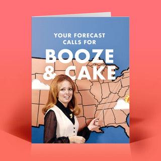 Booze and Cake Card