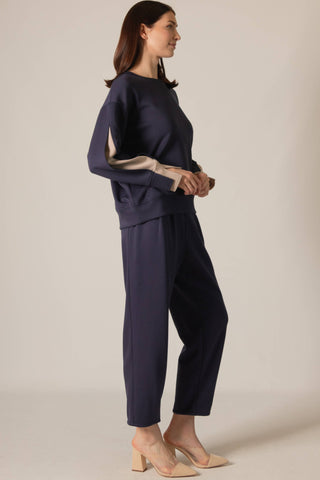 Butter Modal Color Layered Long Sleeve Top