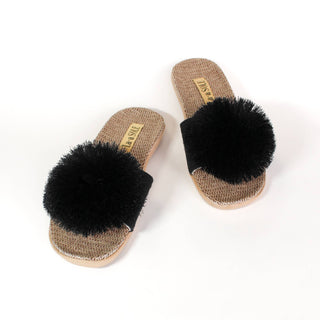 Pom Pom Slides | Black