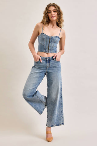 Nori - Ankle Wide Soft Wash