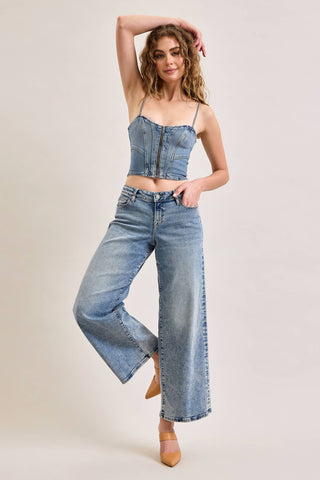 Nori - Ankle Wide Soft Wash