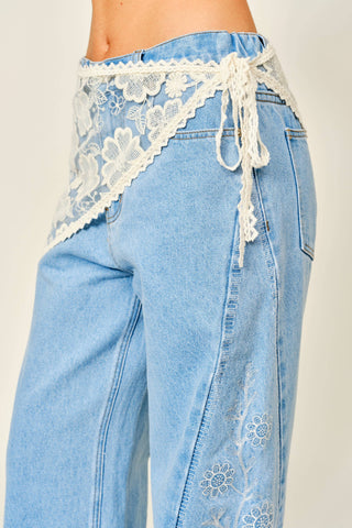 Lace Scarf Wrap