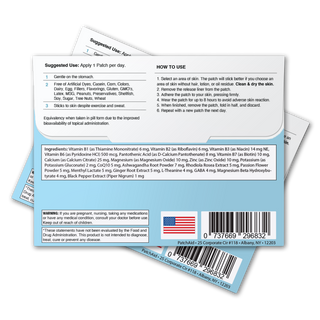 Relax & Unwind Patch - Stress Relief & Relaxation Support