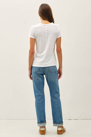 Cotton Slub Crew Tee