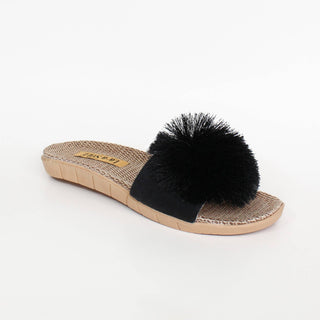 Pom Pom Slides | Black