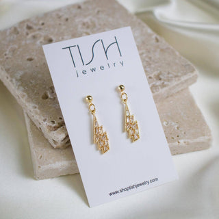 Zen // Lightning Bolt Earrings