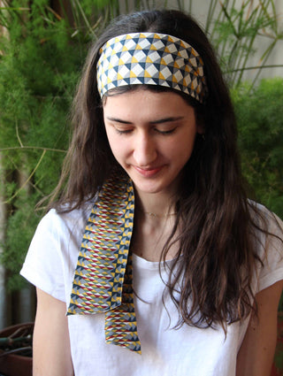100% Silk Headband