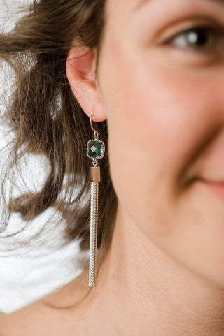 Chain Tassel Earrings