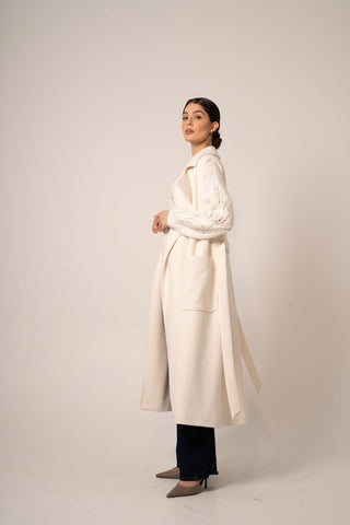 Chart Topper Long Vest Coat