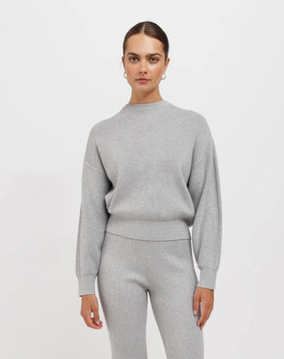 Olivia Rib Knit Crew Sweater