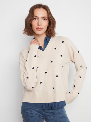 Jeannie Heart Sweater