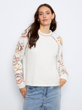Lillie Raglan Reversible Sweater