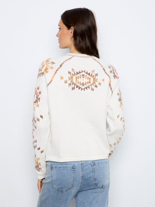 Lillie Raglan Reversible Sweater