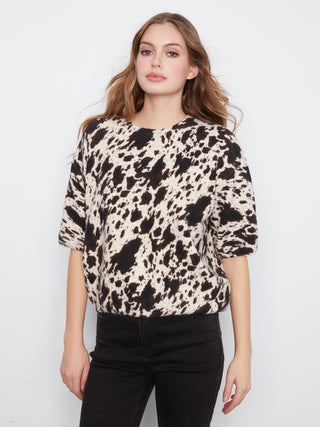 Reba Elbow Sleeve Sweater
