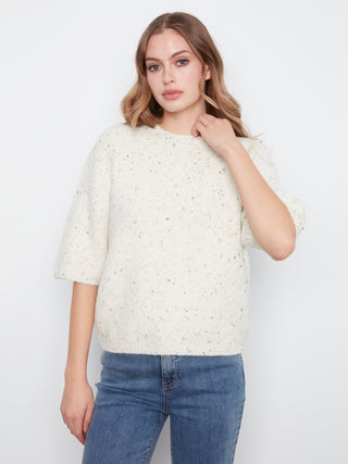 Cianna Elbow Sleeve Sweater
