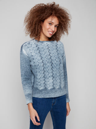 Fancy Stitch Crew Sweater